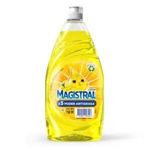 Detergente Magistral Ultra Limón Botella 750ml
